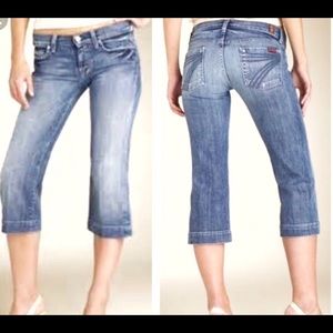 7 For All Mankind Capri Jeans “Dojo”